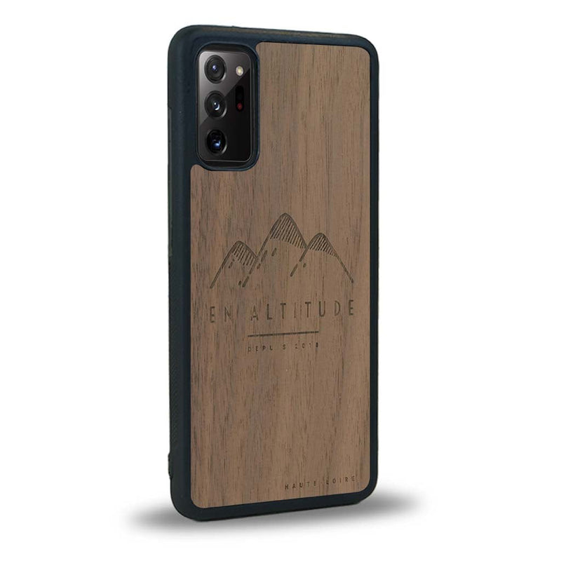 Coque Samsung Note 20 - En Altitude - Coque en bois