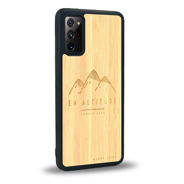 Coque Samsung Note 20 - En Altitude - Coque en bois