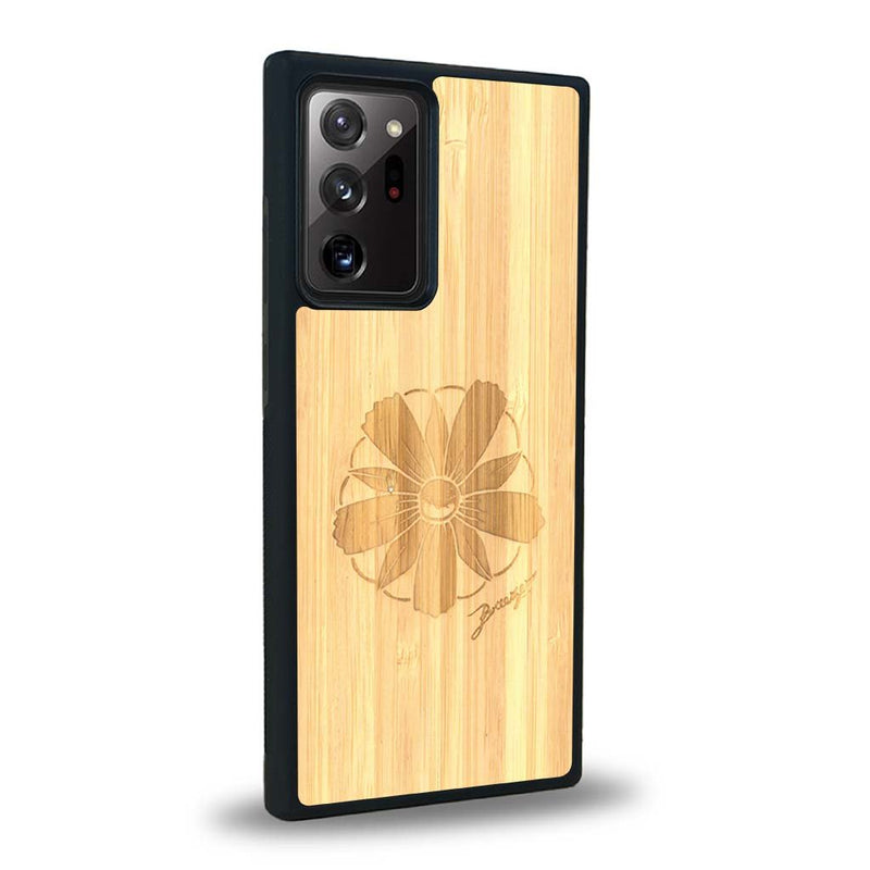 Coque Samsung Note 20+ - La Fleur des Montagnes - Coque en bois