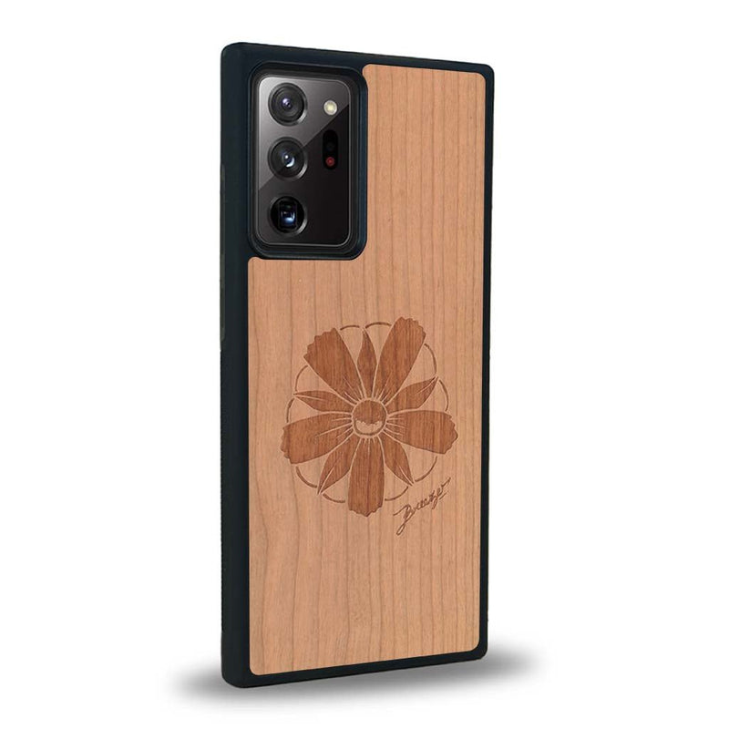 Coque Samsung Note 20+ - La Fleur des Montagnes - Coque en bois