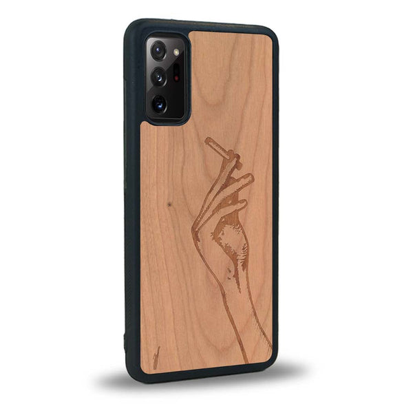 Coque Samsung Note 20 - La Garçonne - Coque en bois