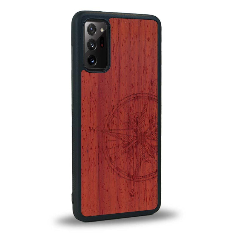 Coque Samsung Note 20 - La Rose des Vents - Coque en bois