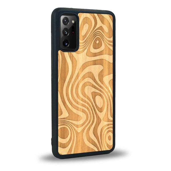 Coque Samsung Note 20 - L'Abstract - Coque en bois