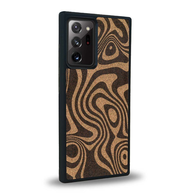 Coque Samsung Note 20+ - L'Abstract - Coque en bois