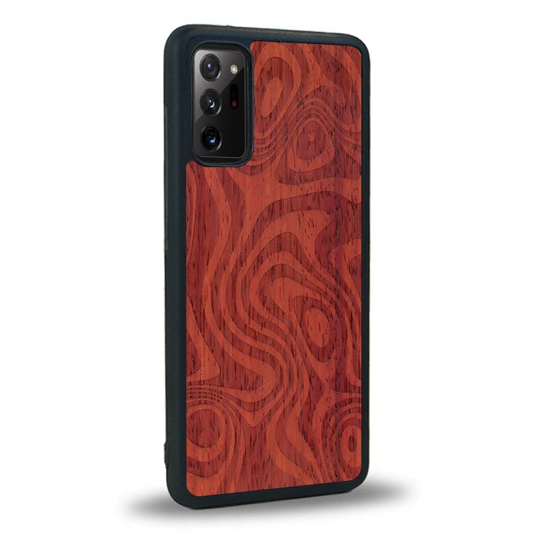 Coque Samsung Note 20 - L'Abstract - Coque en bois