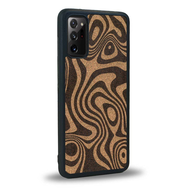 Coque Samsung Note 20 - L'Abstract - Coque en bois