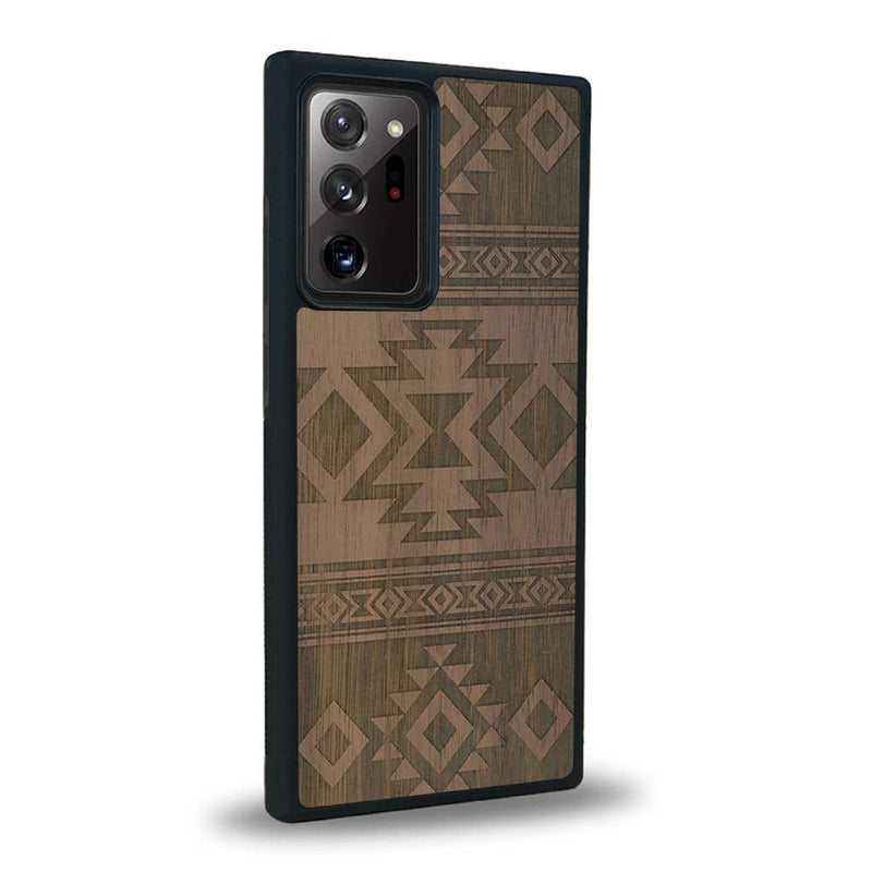 Coque Samsung Note 20+ - L'Aztec - Coque en bois