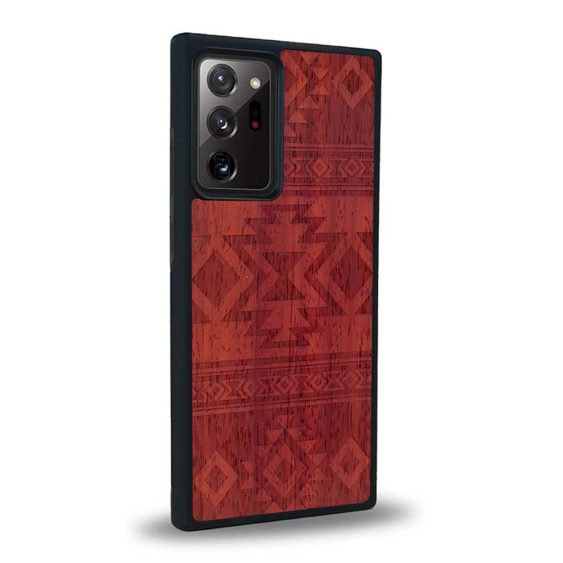 Coque Samsung Note 20+ - L'Aztec - Coque en bois