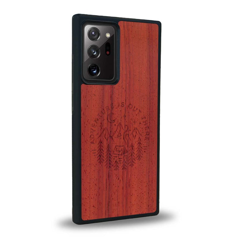 Coque Samsung Note 20+ - Le Bivouac - Coque en bois