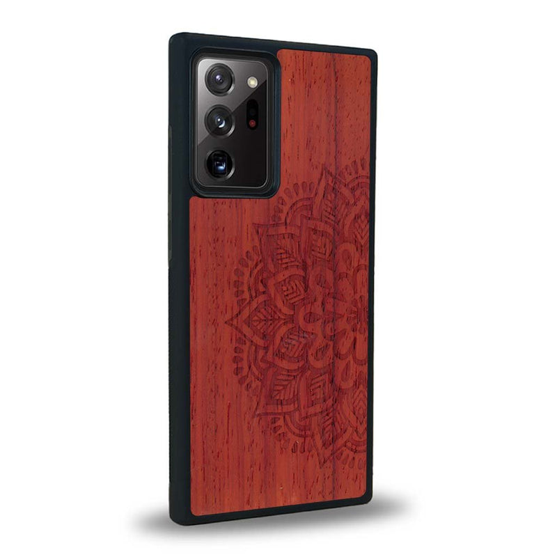 Coque Samsung Note 20+ - Le Mandala Sanskrit - Coque en bois