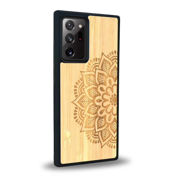 Coque Samsung Note 20+ - Le Mandala Sanskrit - Coque en bois