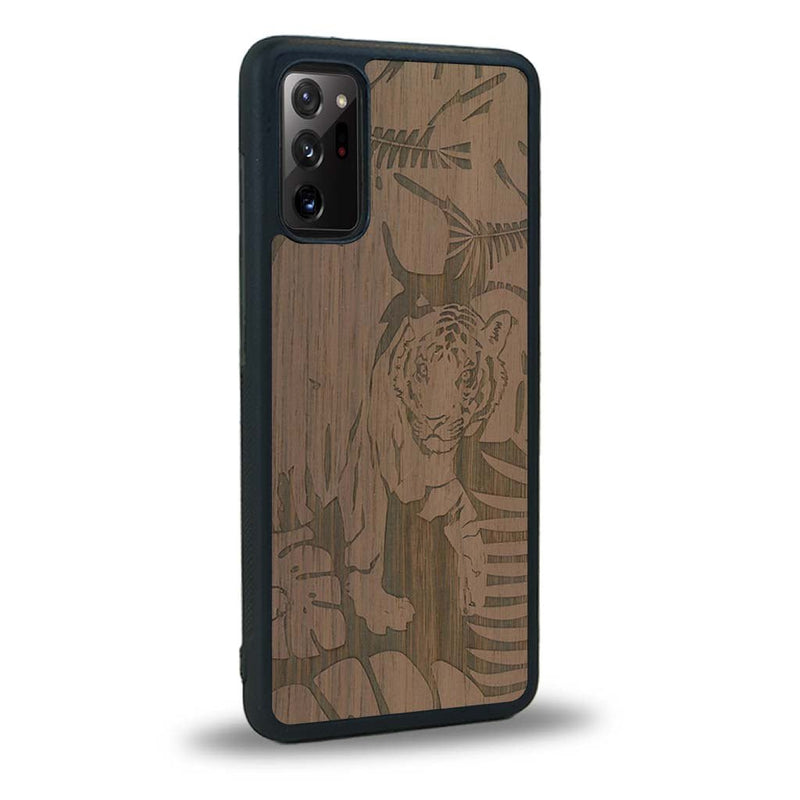 Coque Samsung Note 20 - Le Tigre - Coque en bois