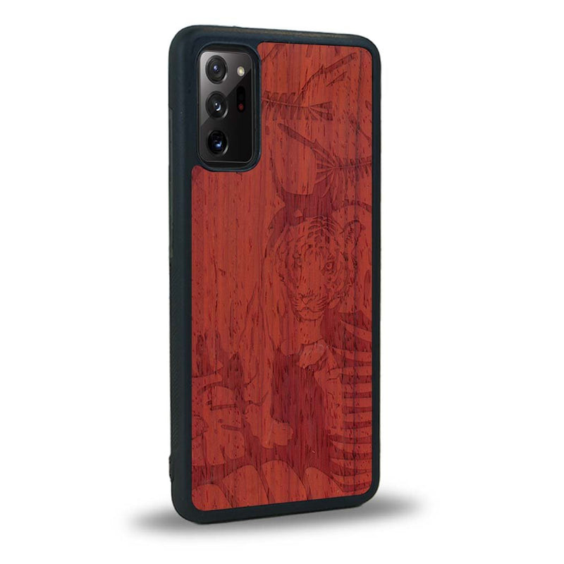 Coque Samsung Note 20 - Le Tigre - Coque en bois