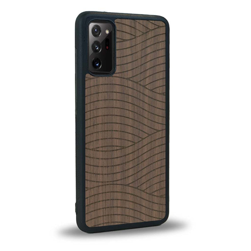 Coque Samsung Note 20 - Le Wavy Style - Coque en bois
