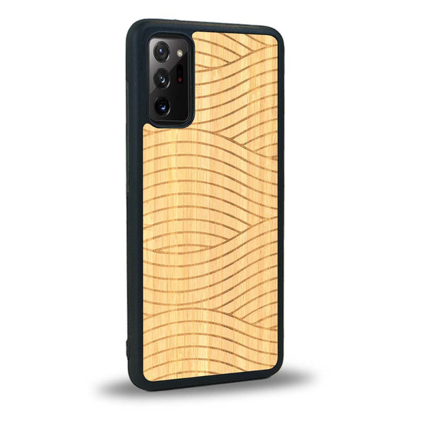 Coque Samsung Note 20 - Le Wavy Style - Coque en bois