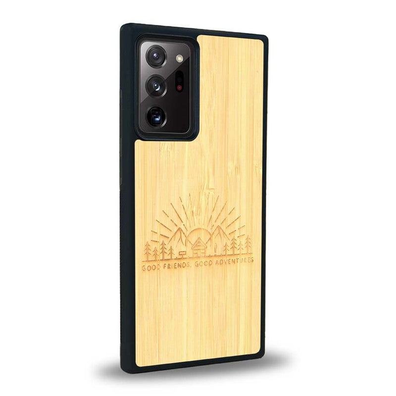 Coque Samsung Note 20+ - Sunset Lovers - Coque en bois