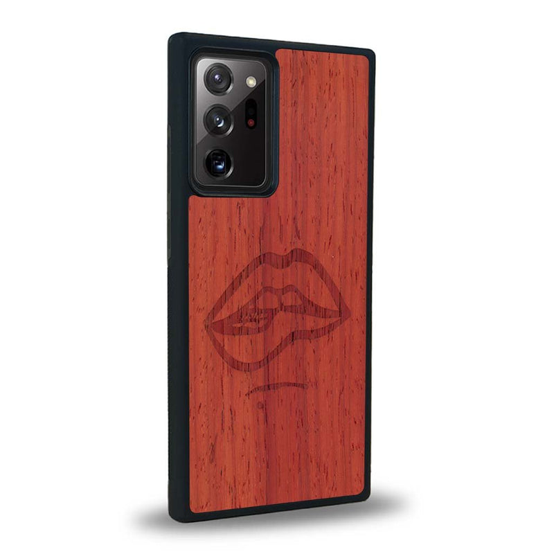 Coque Samsung Note 20+ - The Kiss - Coque en bois