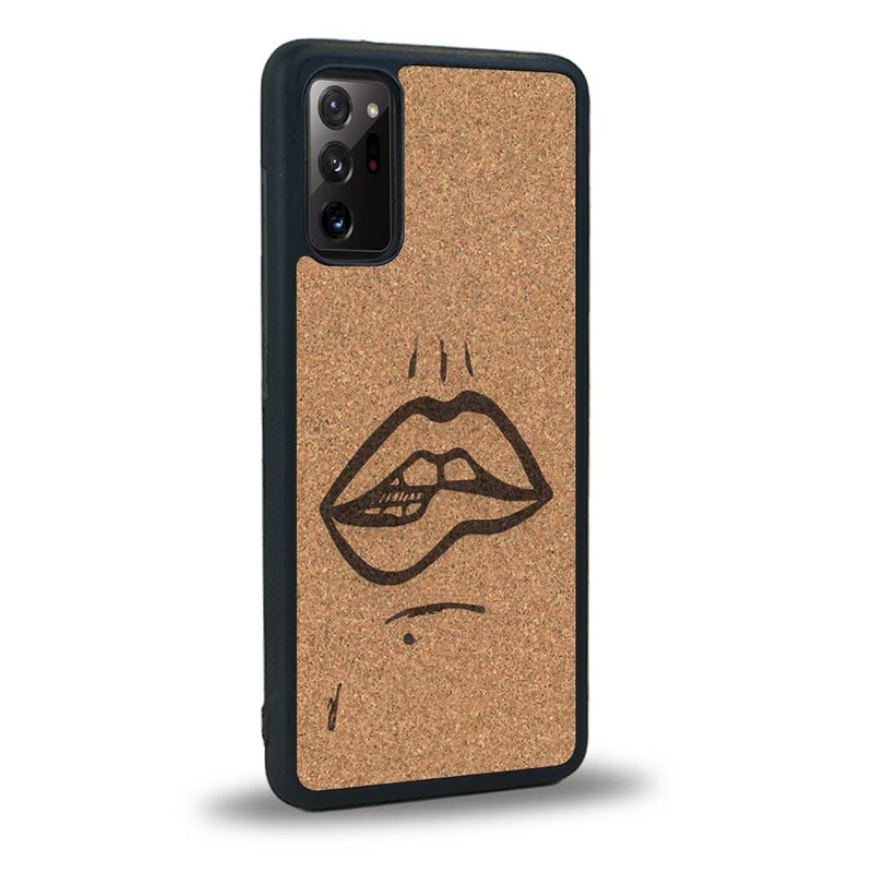Coque Samsung Note 20 - The Kiss - Coque en bois