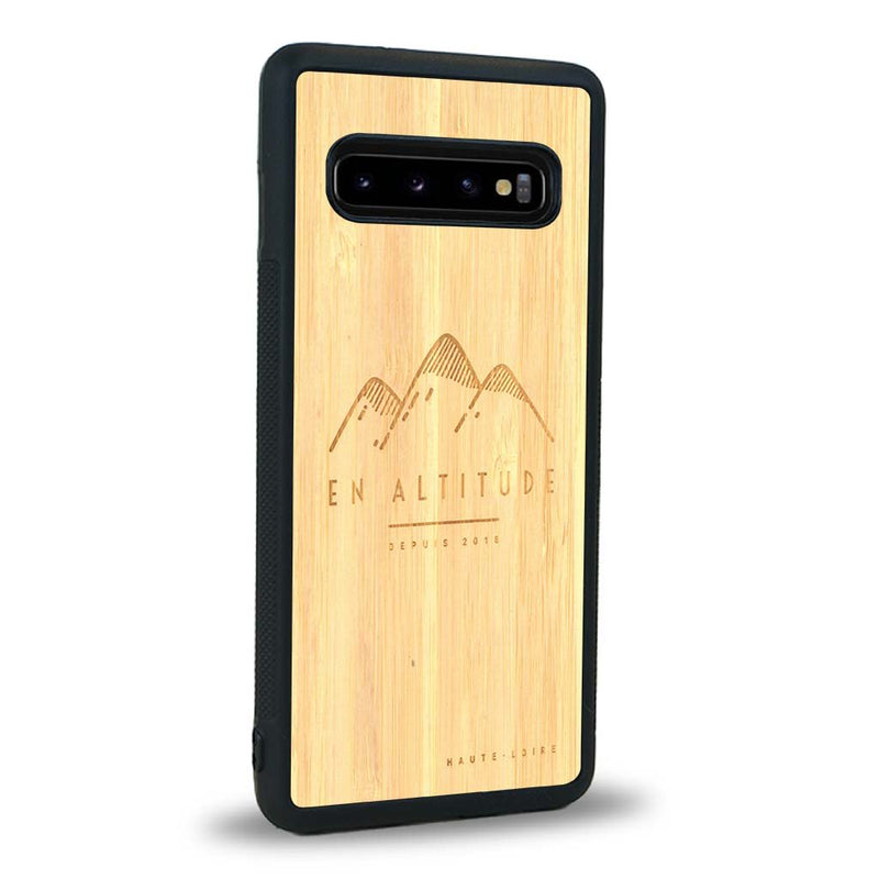 Coque Samsung Note 8 - En Altitude - Coque en bois