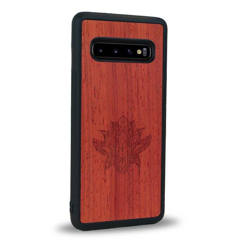 Coque Samsung Note 8 - Le Lotus - Coque en bois