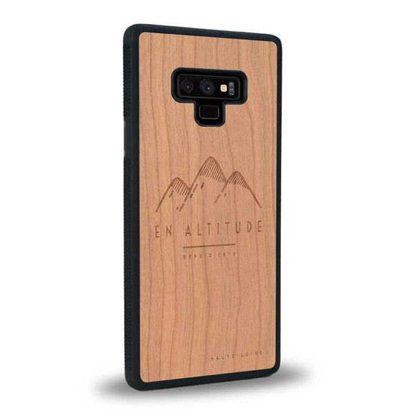 Coque Samsung Note 9 - En Altitude - Coque en bois