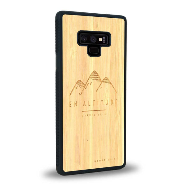 Coque Samsung Note 9 - En Altitude - Coque en bois