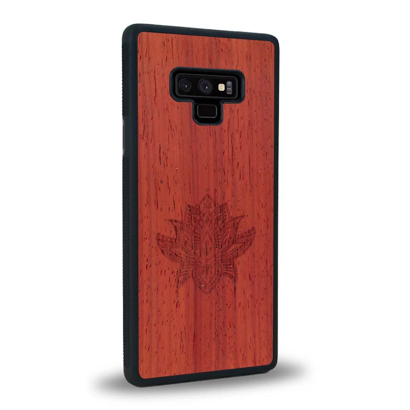 Coque Samsung Note 9 - Le Lotus - Coque en bois