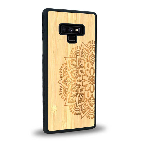 Coque Samsung Note 9 - Le Mandala Sanskrit - Coque en bois