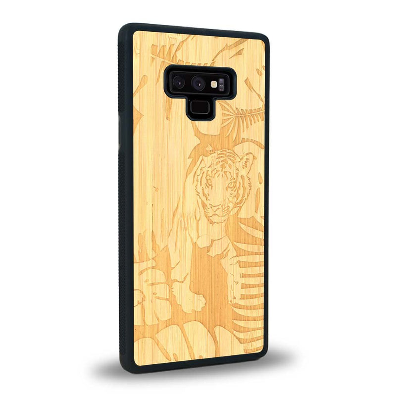 Coque Samsung Note 9 - Le Tigre - Coque en bois