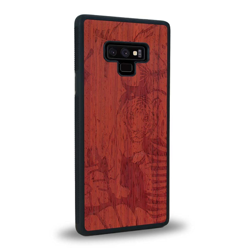 Coque Samsung Note 9 - Le Tigre - Coque en bois