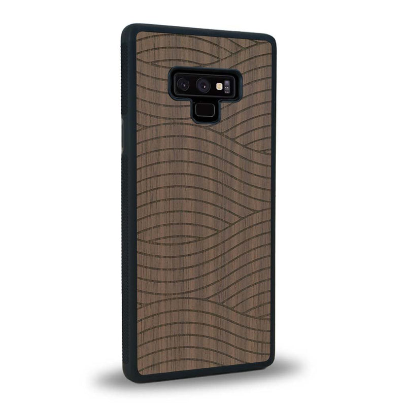 Coque Samsung Note 9 - Le Wavy Style - Coque en bois