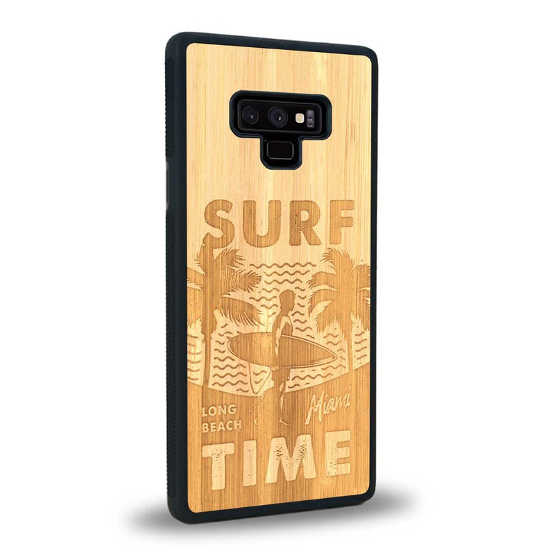 Coque Samsung Note 9 - Surf Time - Coque en bois