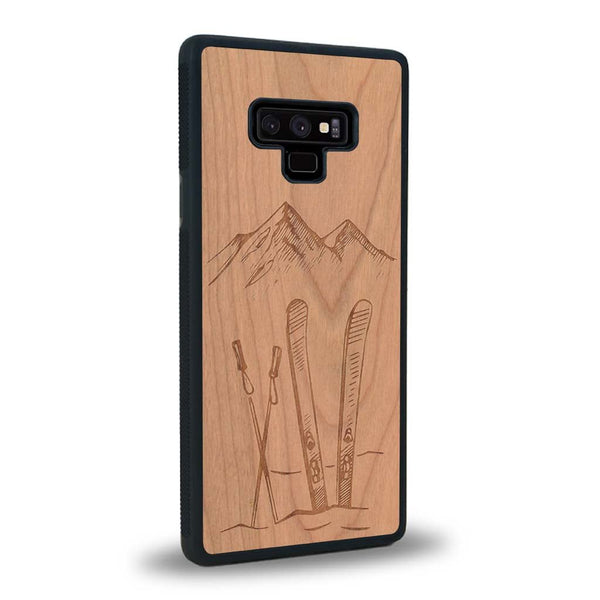 Coque Samsung Note 9 - Winter Holidays - Coque en bois