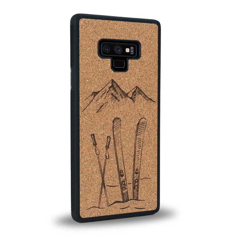 Coque Samsung Note 9 - Winter Holidays - Coque en bois