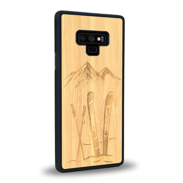 Coque Samsung Note 9 - Winter Holidays - Coque en bois