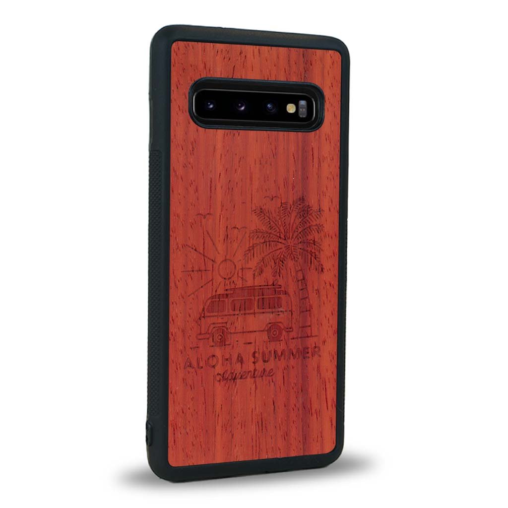 Coque Samsung S10 - Aloha Summer - Coque en bois