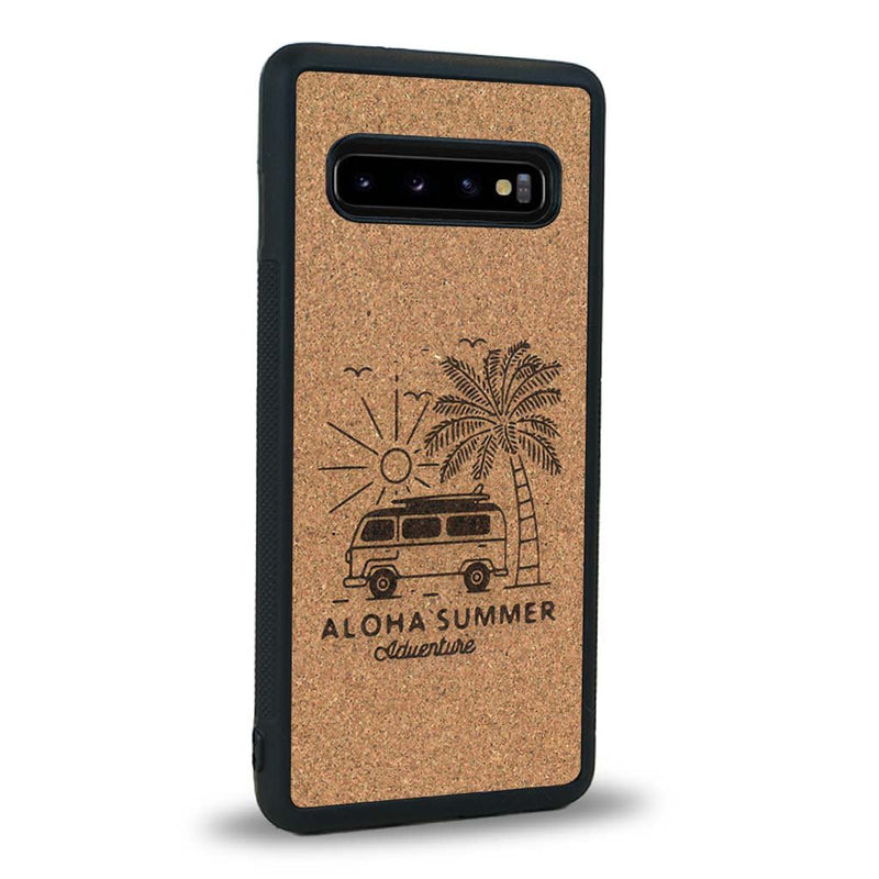 Coque Samsung S10 - Aloha Summer - Coque en bois