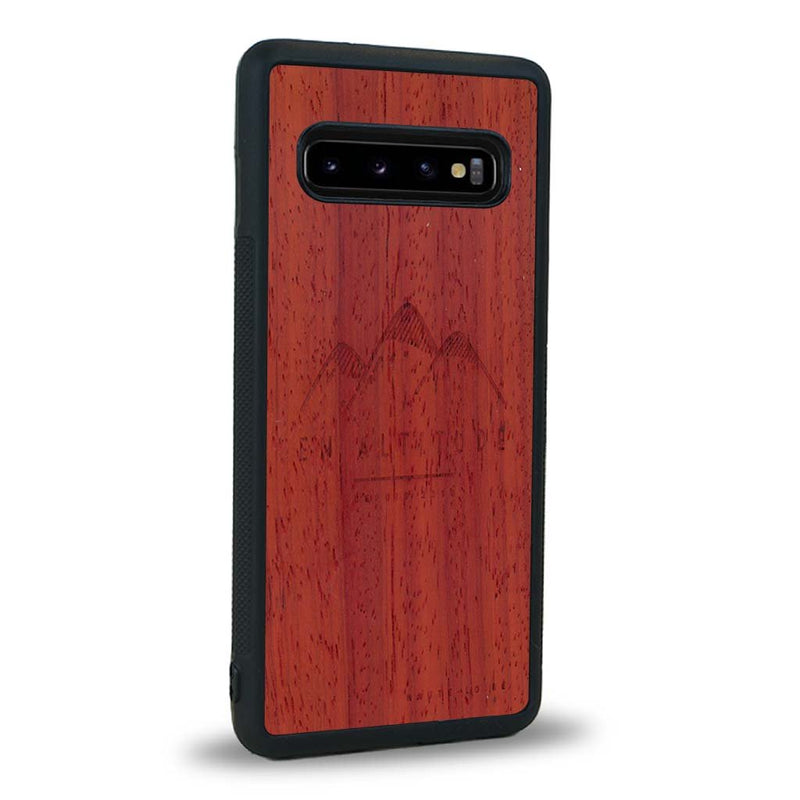 Coque Samsung S10 - En Altitude - Coque en bois