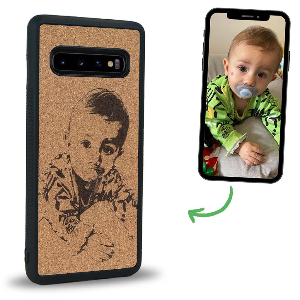 Coque Samsung S10 - La Personnalisable - Coque en bois