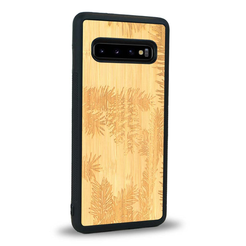 Coque Samsung S10 - La Pomme de Pin - Coque en bois