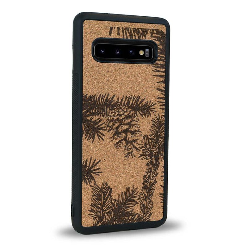 Coque Samsung S10 - La Pomme de Pin - Coque en bois