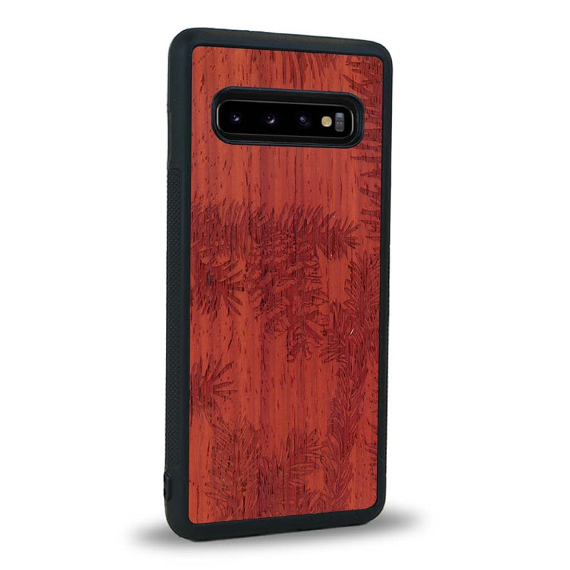 Coque Samsung S10 - La Pomme de Pin - Coque en bois