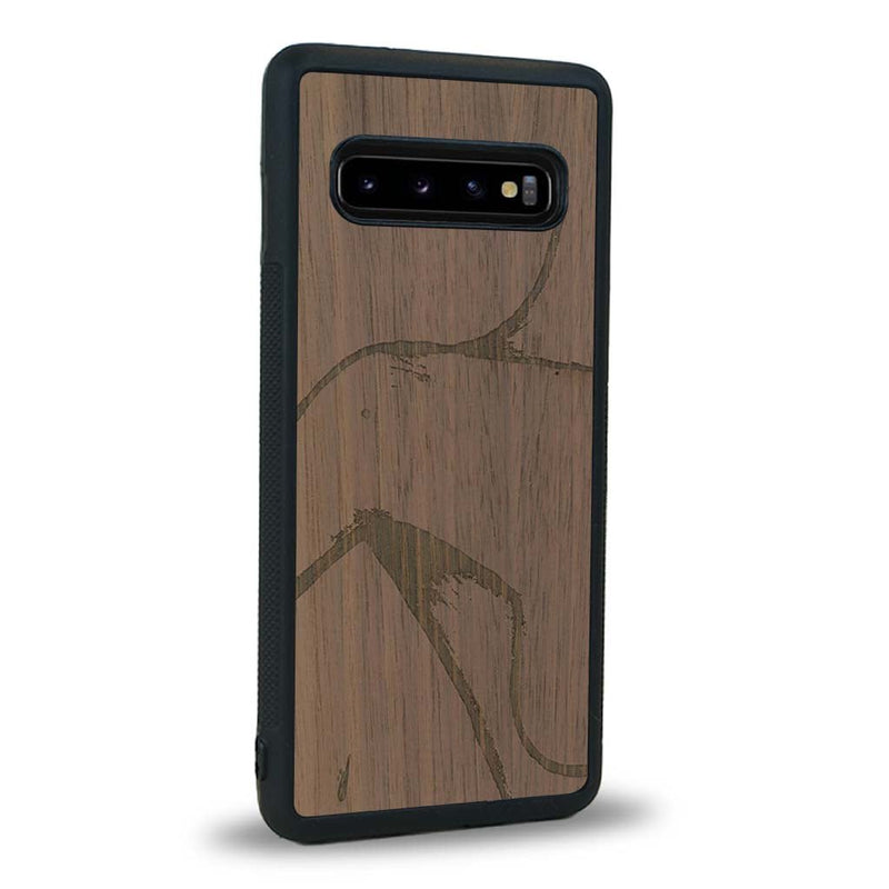 Coque Samsung S10 - La Shoulder - Coque en bois