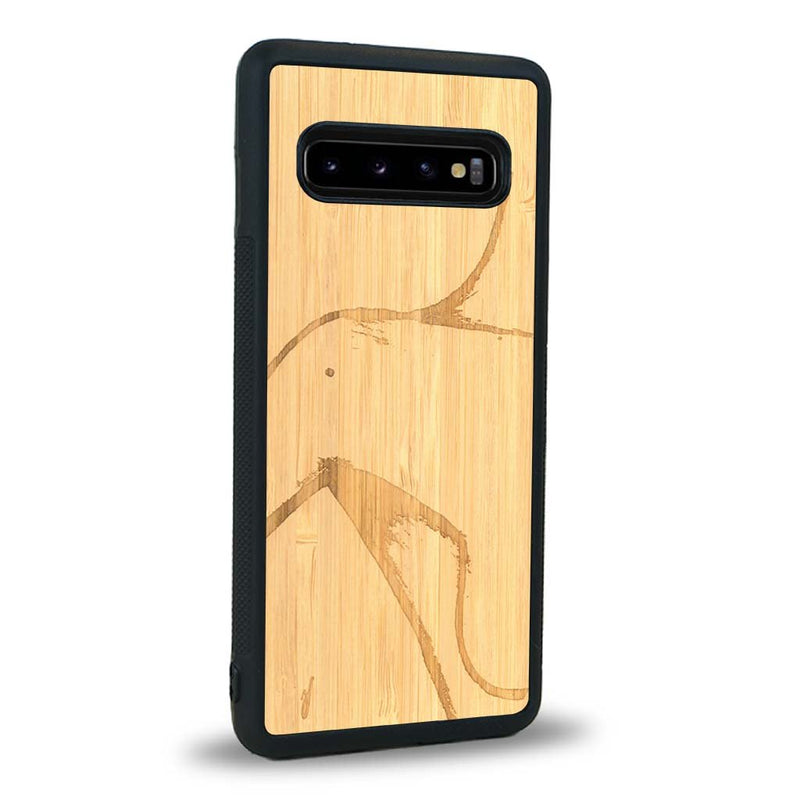 Coque Samsung S10 - La Shoulder - Coque en bois