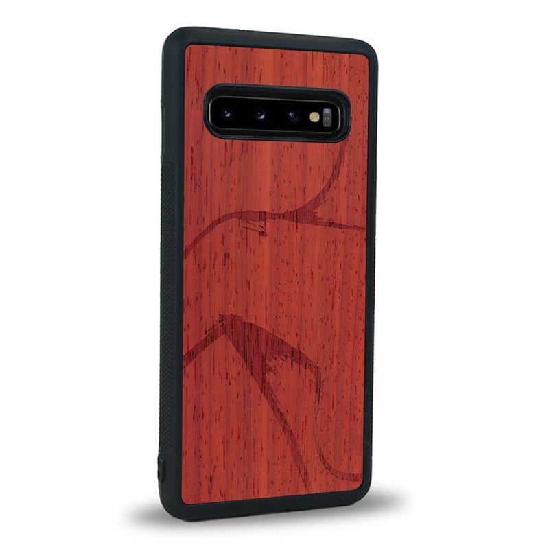 Coque Samsung S10+ - La Shoulder - Coque en bois