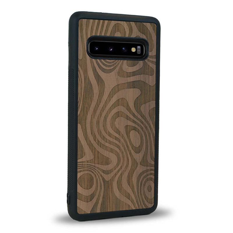 Coque Samsung S10+ - L'Abstract - Coque en bois