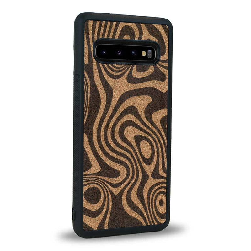 Coque Samsung S10+ - L'Abstract - Coque en bois