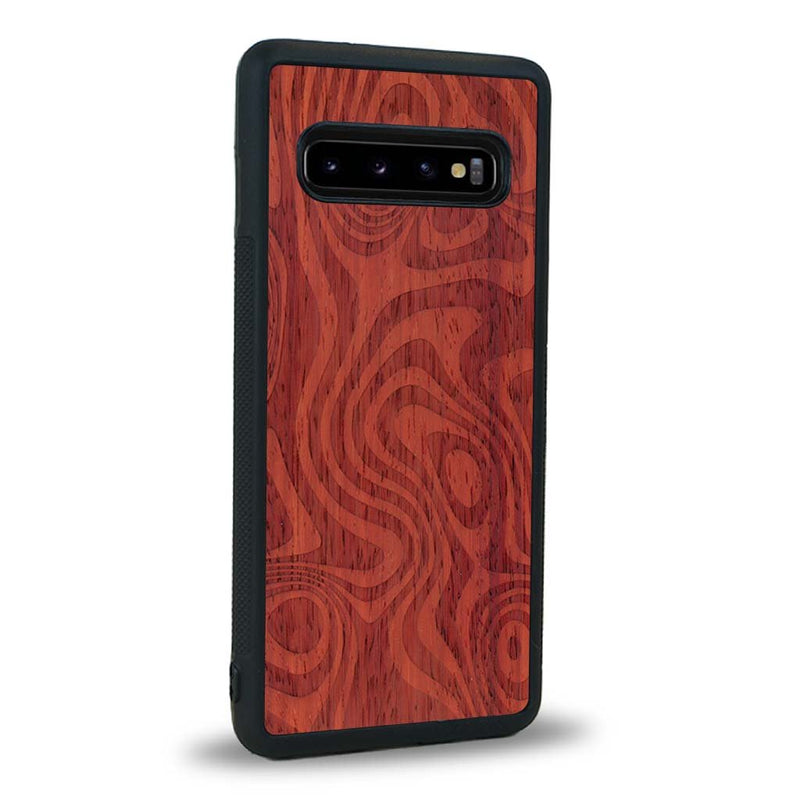 Coque Samsung S10+ - L'Abstract - Coque en bois