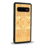 Coque Samsung S10 - L'Aztec - Coque en bois