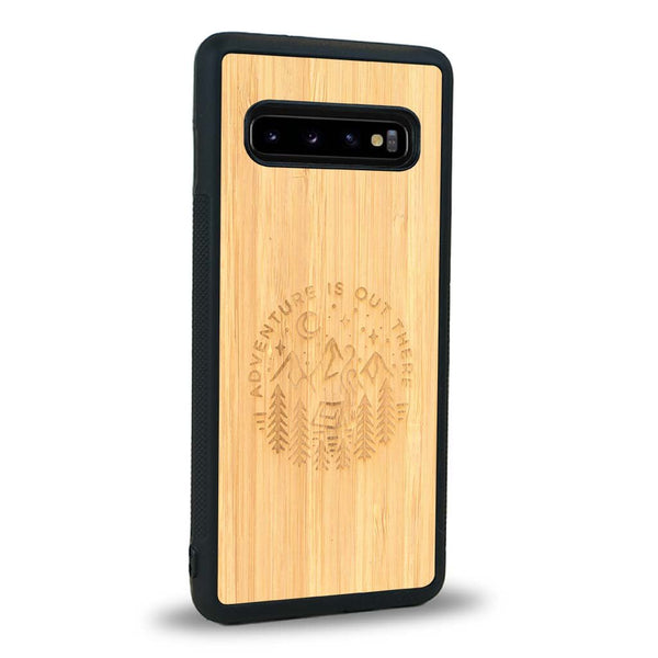 Coque Samsung S10 - Le Bivouac - Coque en bois